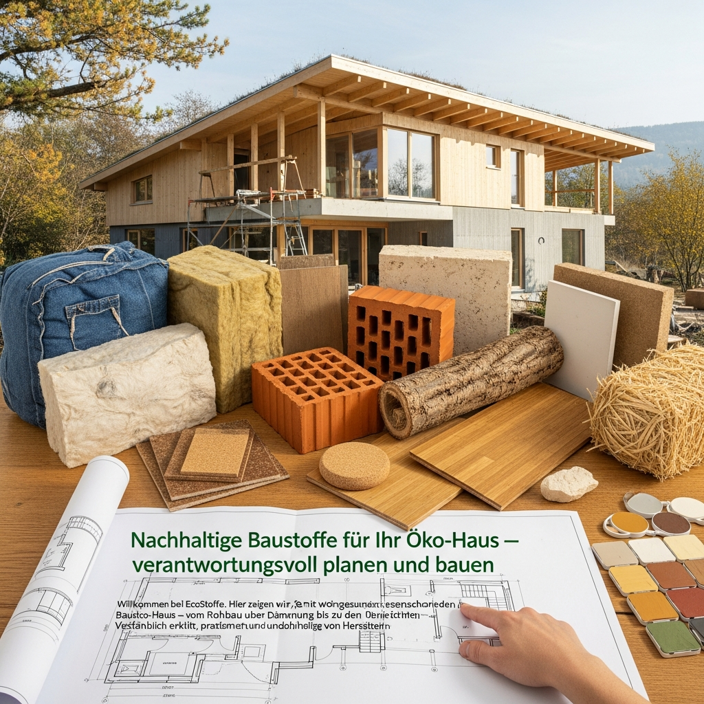 Nachhaltiges Gebäude mit Holzkonstruktion